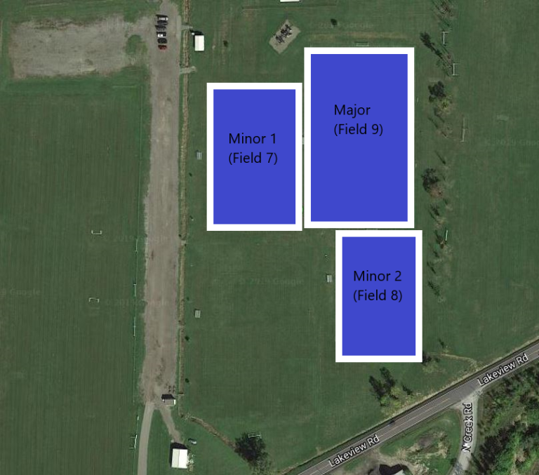 Field Locations Lake View Athletics
