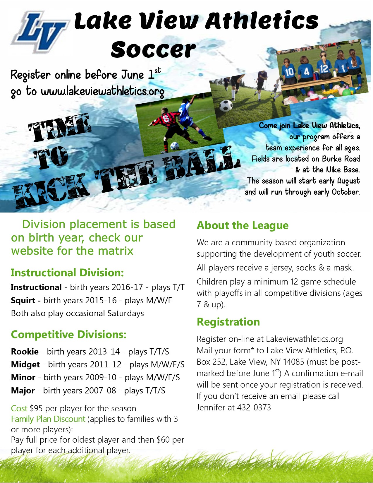 2021 Soccer Flyer 2021 Soccer Flyer